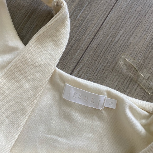 Meshki White Mini Dress (One Shoulder) - Picture 2 of 3